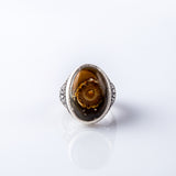 Rare Black and Gold Solimani Single & Eyelash Agate