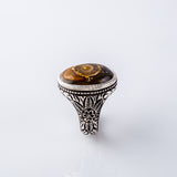 Rare Black and Gold Solimani Single & Eyelash Agate