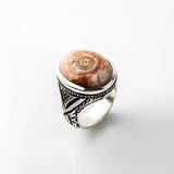 Bafori Solimani Agate With special center Orange Eye