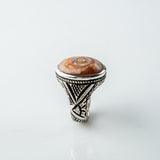 Bafori Solimani Agate With special center Orange Eye