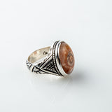 Bafori Solimani Agate With special center Orange Eye