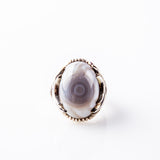 Rare Grey Banded Orbicular solimani Agate