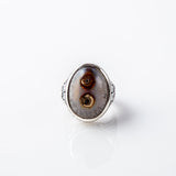 Bafori Solimani Agate Double Eye