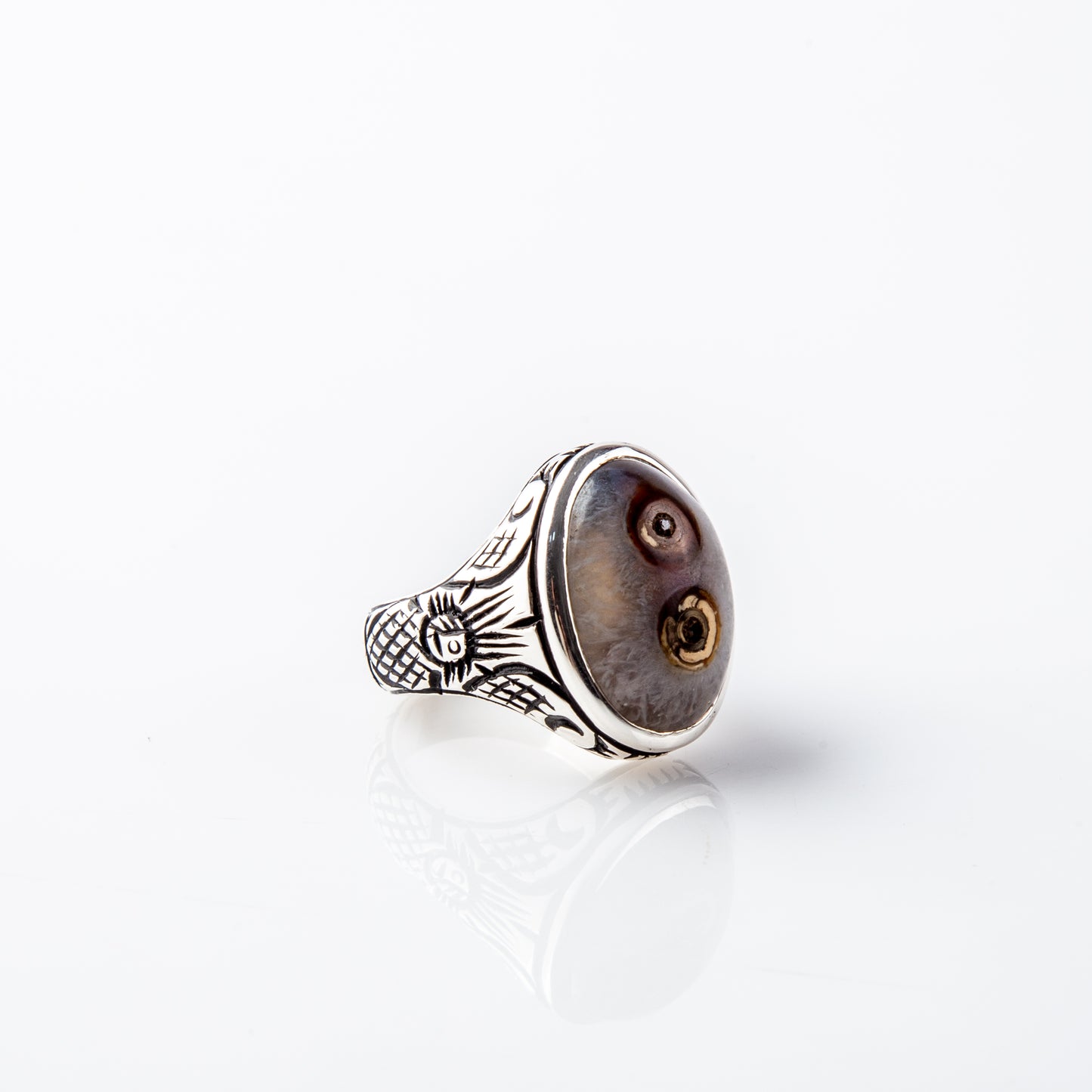 Bafori Solimani Agate Double Eye