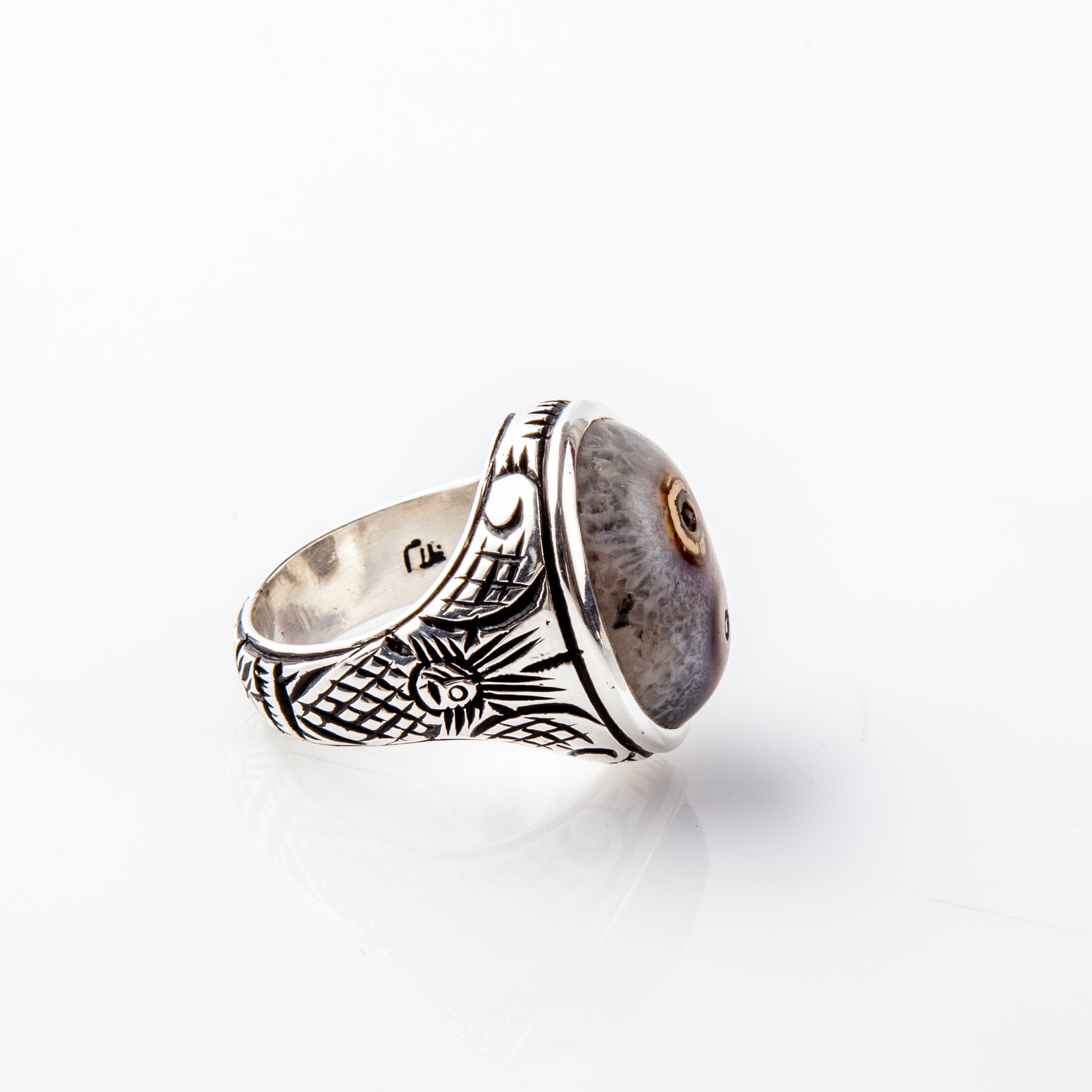 Bafori Solimani Agate Double Eye
