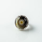 Rare ingredient olive color solimani Eye & Eyelash Agate Stone