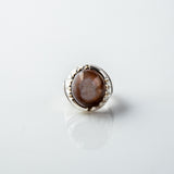 Rare Dark Rose Solimani Eye Agate