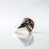 Rare Dark Rose Solimani Eye Agate