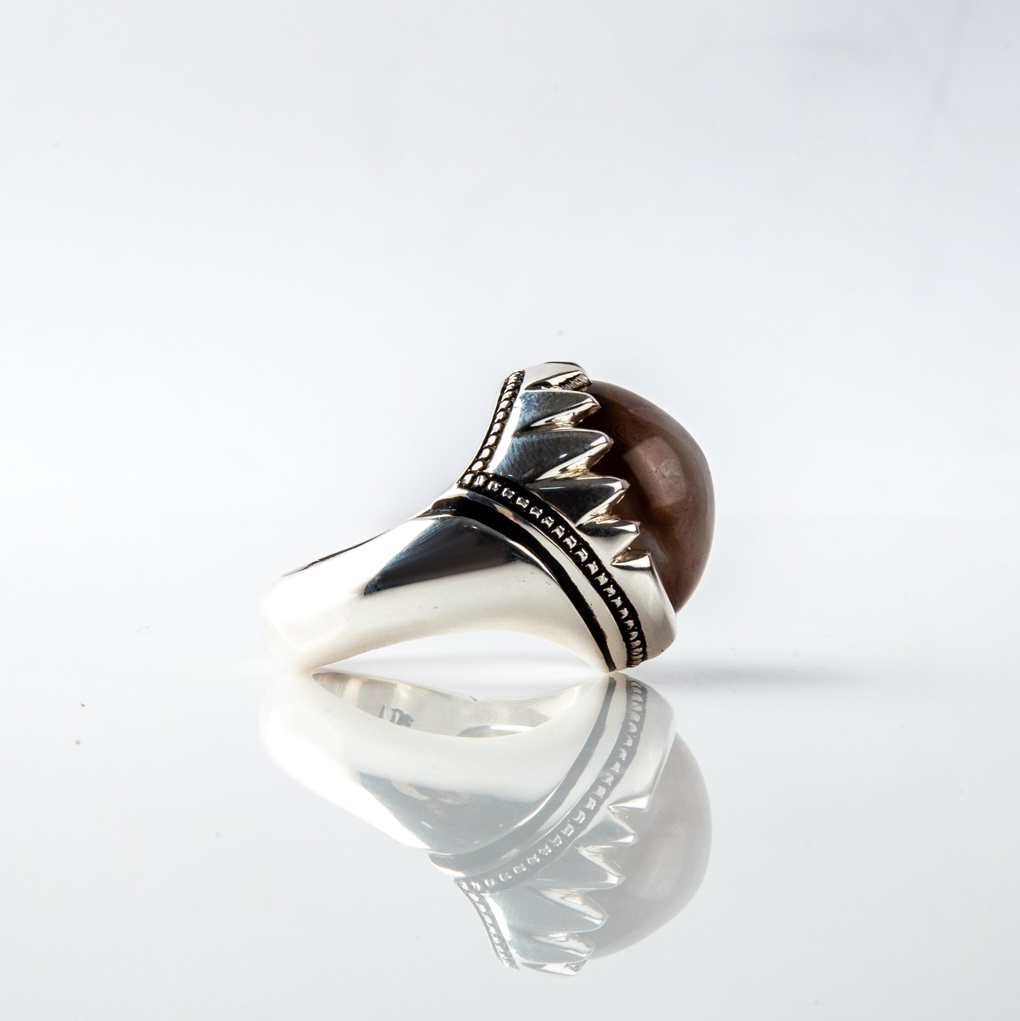 Rare Dark Rose Solimani Eye Agate