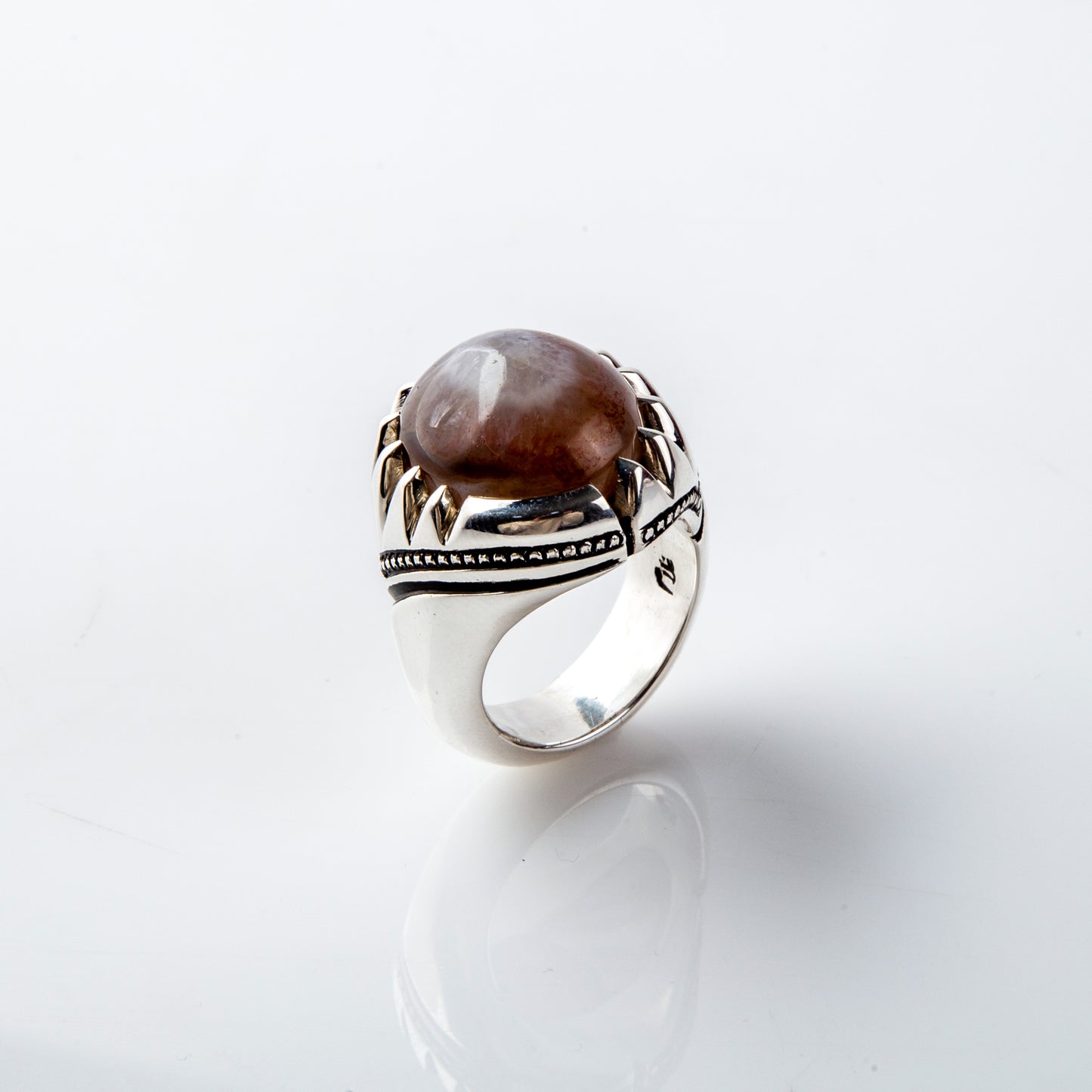 Rare Dark Rose Solimani Eye Agate